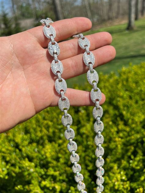 30 12mm gucci silver chain 925|More.